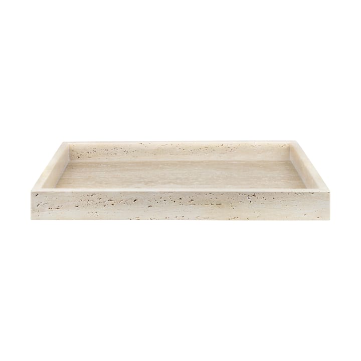 Travertine デコレーショントレイ 30x40 cm - Linen - Mette Ditmer | メッテ ディトマー