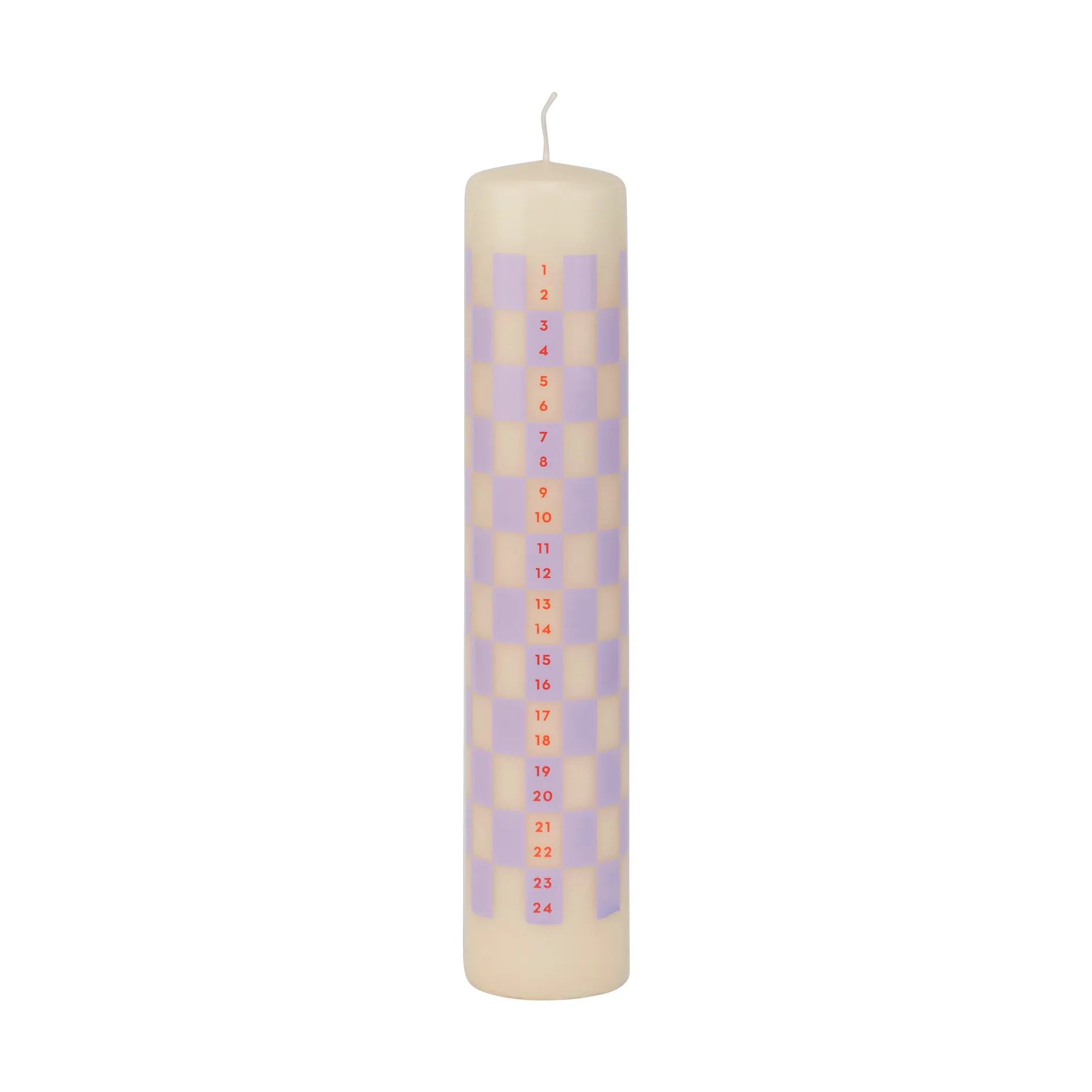 Twentyfour アベントキャンドル 25 cm, Light lilac Mette Ditmer | メッテ ディトマー