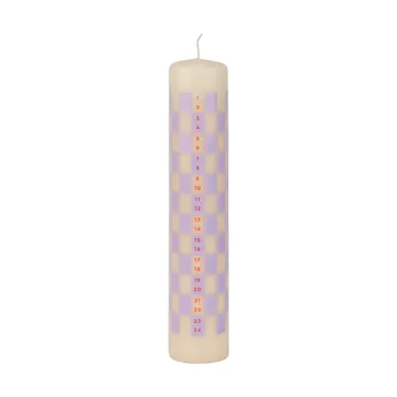 Twentyfour アベントキャンドル 25 cm - Light lilac - Mette Ditmer | メッテ ディトマー