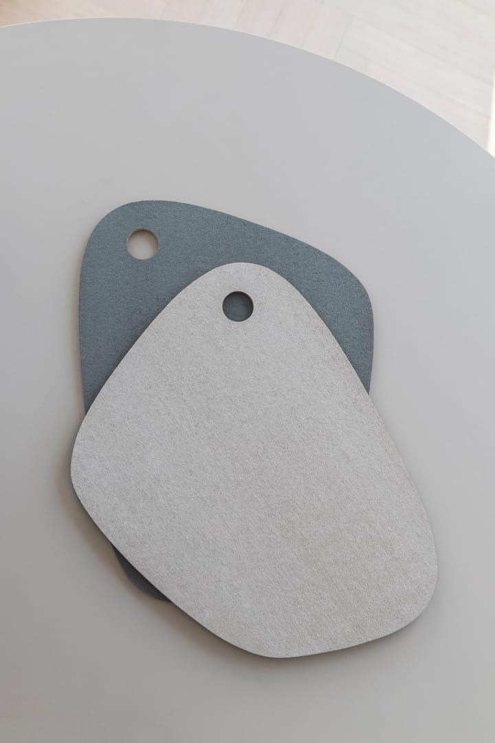 Twin リバーシブルランチョンマット, Slate blue-light grey Mette Ditmer | メッテ ディトマー