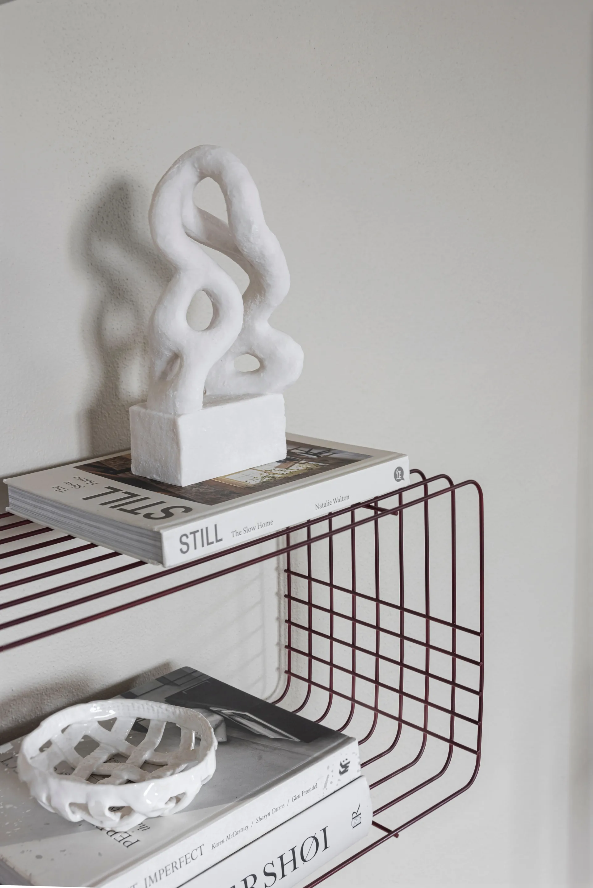 ワイヤーシェルフ, Wine, 31x70x26 cm Mette Ditmer | メッテ ディトマー