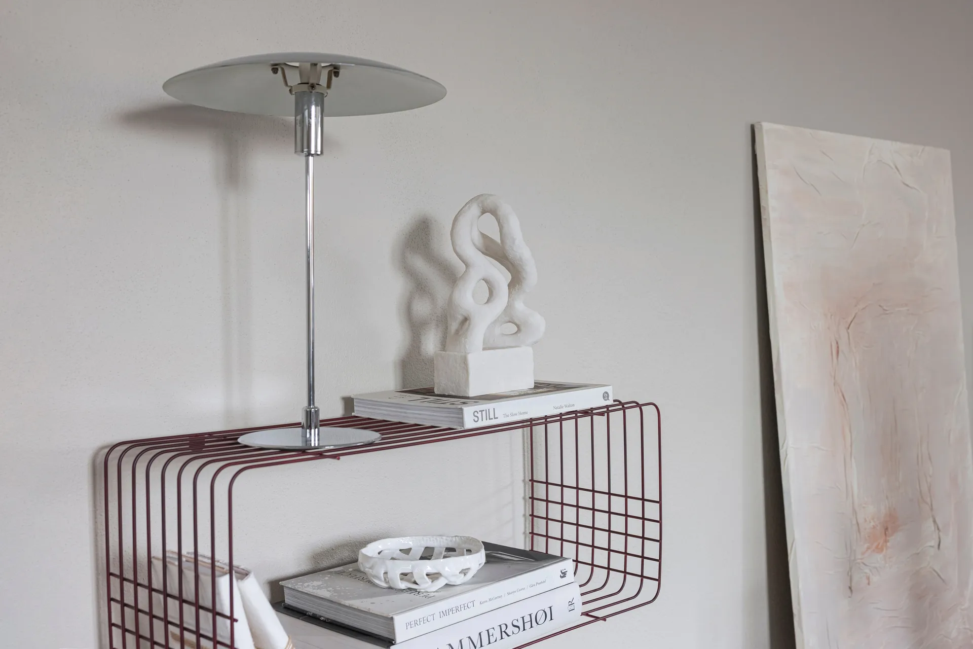 ワイヤーシェルフ, Wine, 31x70x26 cm Mette Ditmer | メッテ ディトマー