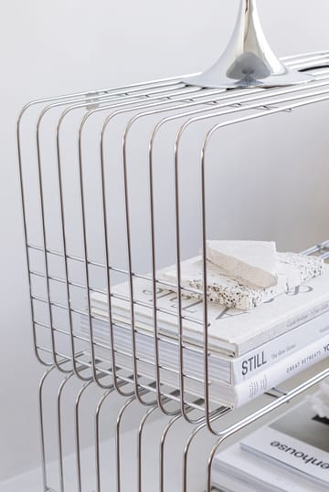 Wire シェルフ 31x70x26 cm - Chrome - Mette Ditmer | メッテ ディトマー