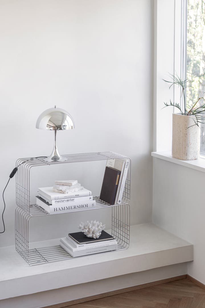 Wire シェルフ 31x70x26 cm, Chrome Mette Ditmer | メッテ ディトマー