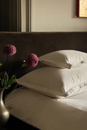 Dolce Vita ピローケース - White, 50x60 cm - Mille Notti