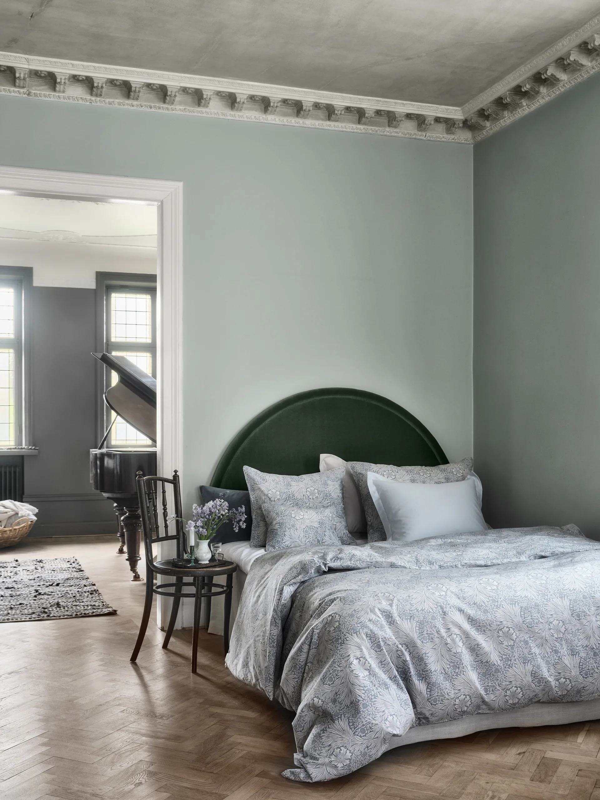 Morris & Co. Marigold デュベカバー, Blue, 150x210 cm Mille Notti