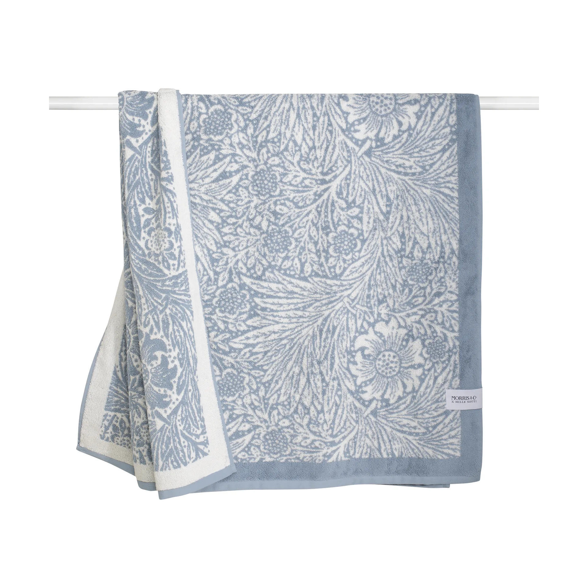 Morris & Co. Marigold タオル ECO, Blue, 86x150 cm Mille Notti