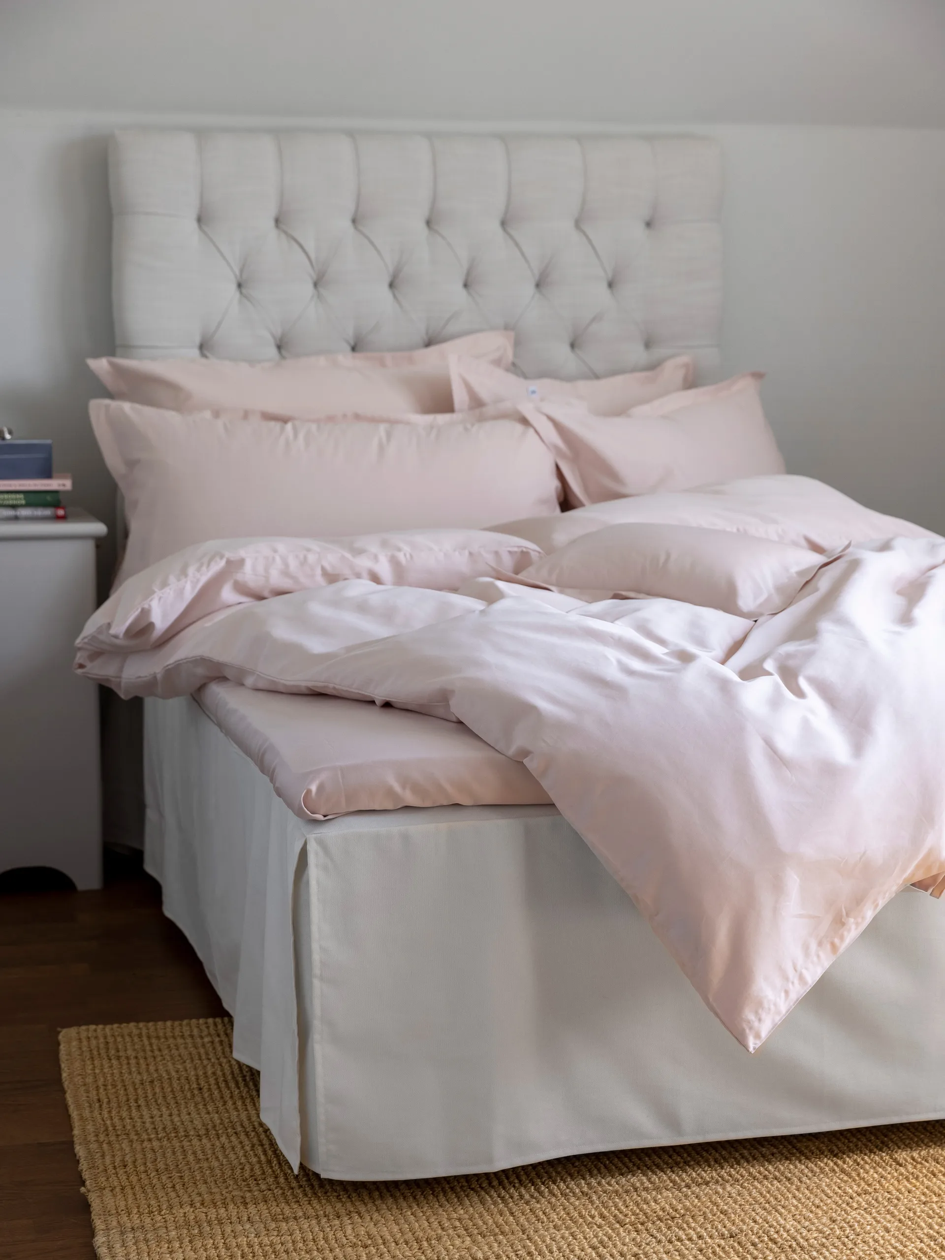 Napoli ベッドスカート, Off white, 160x220x52 cm Mille Notti