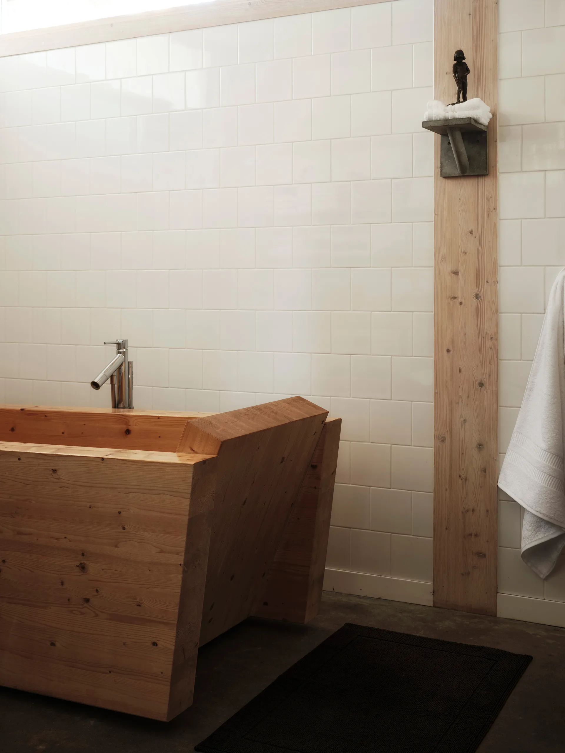 Portofino バスタオル, Anthracite, 60x90 cm Mille Notti