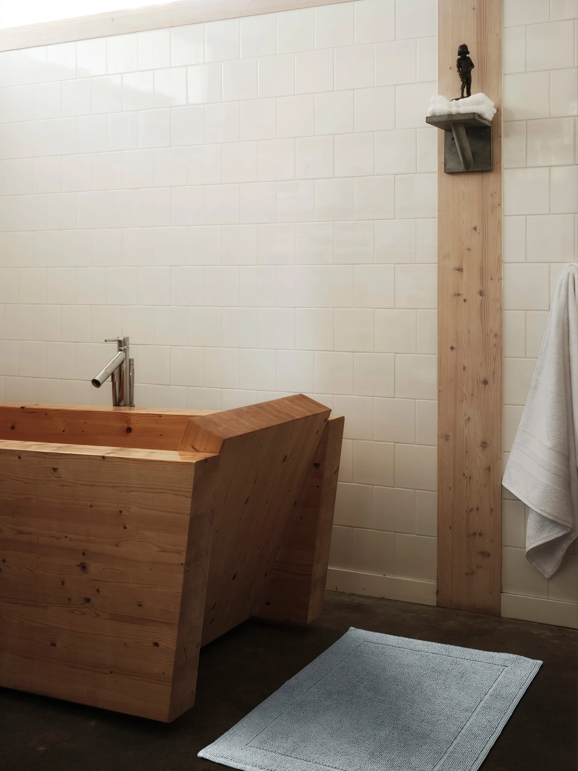 Portofino バスタオル, Ice blue, 60x90 cm Mille Notti