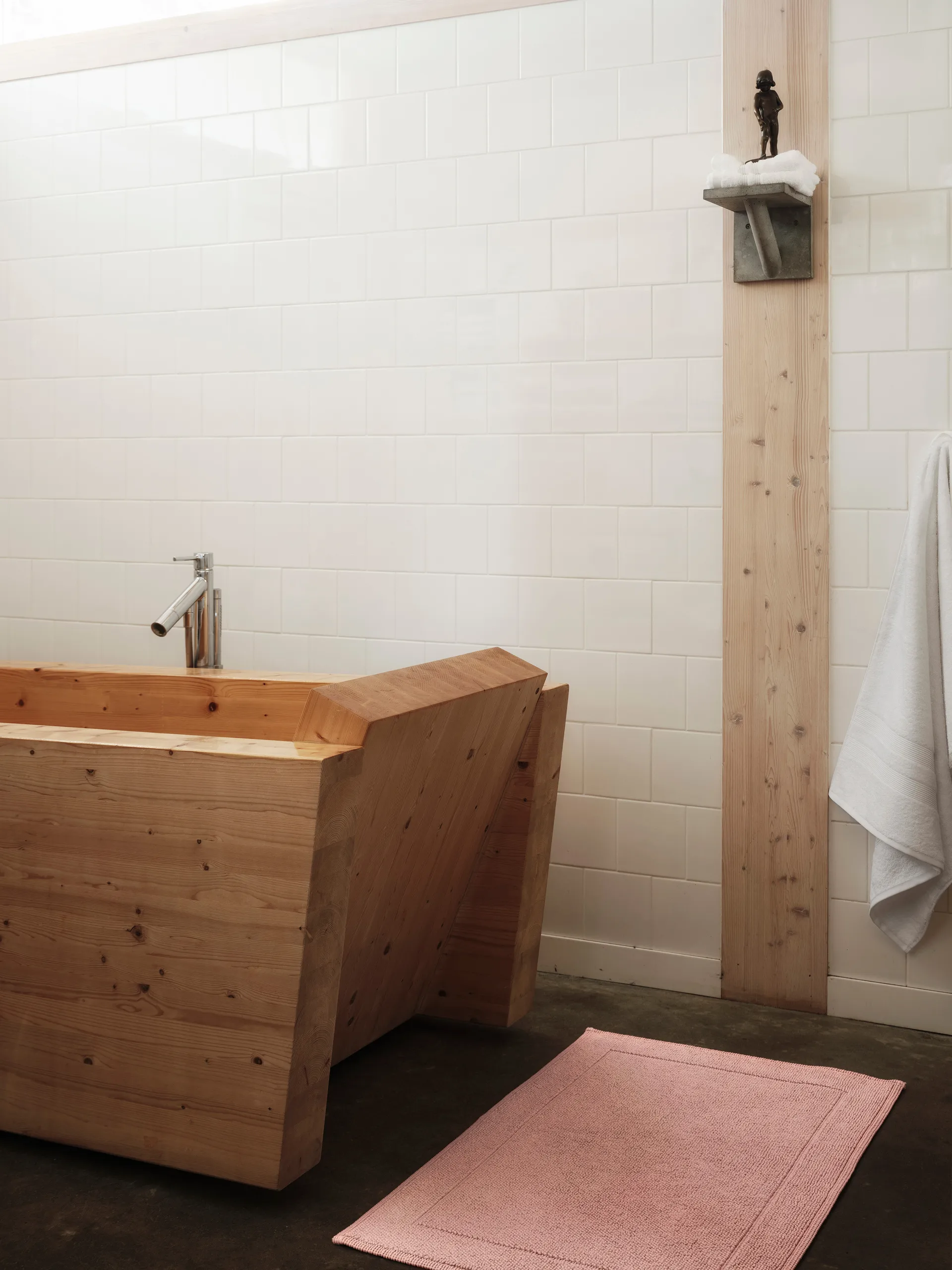 Portofino バスタオル, Pink, 60x90 cm Mille Notti