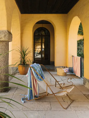 Positano ビーチタオル 100x180 cm - Light blue - Mille Notti