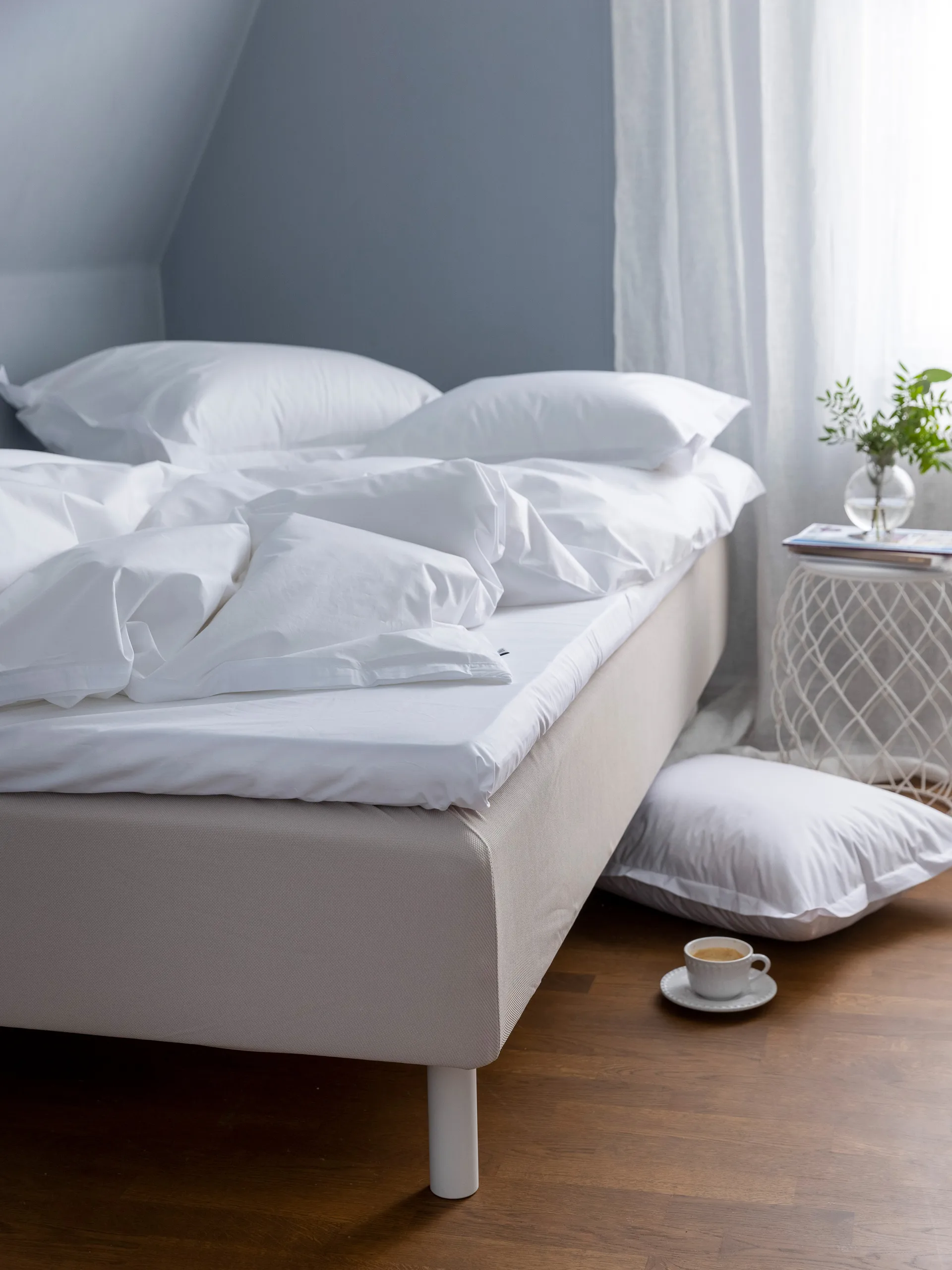 Pousada Percale 布団カバー EKO, White, 220x220 cm Mille Notti