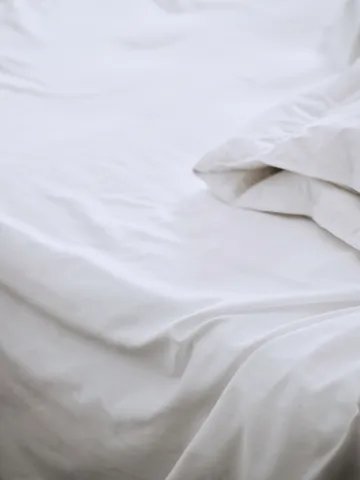 Satina ピローケース EKO - White, 50x60 cm - Mille Notti