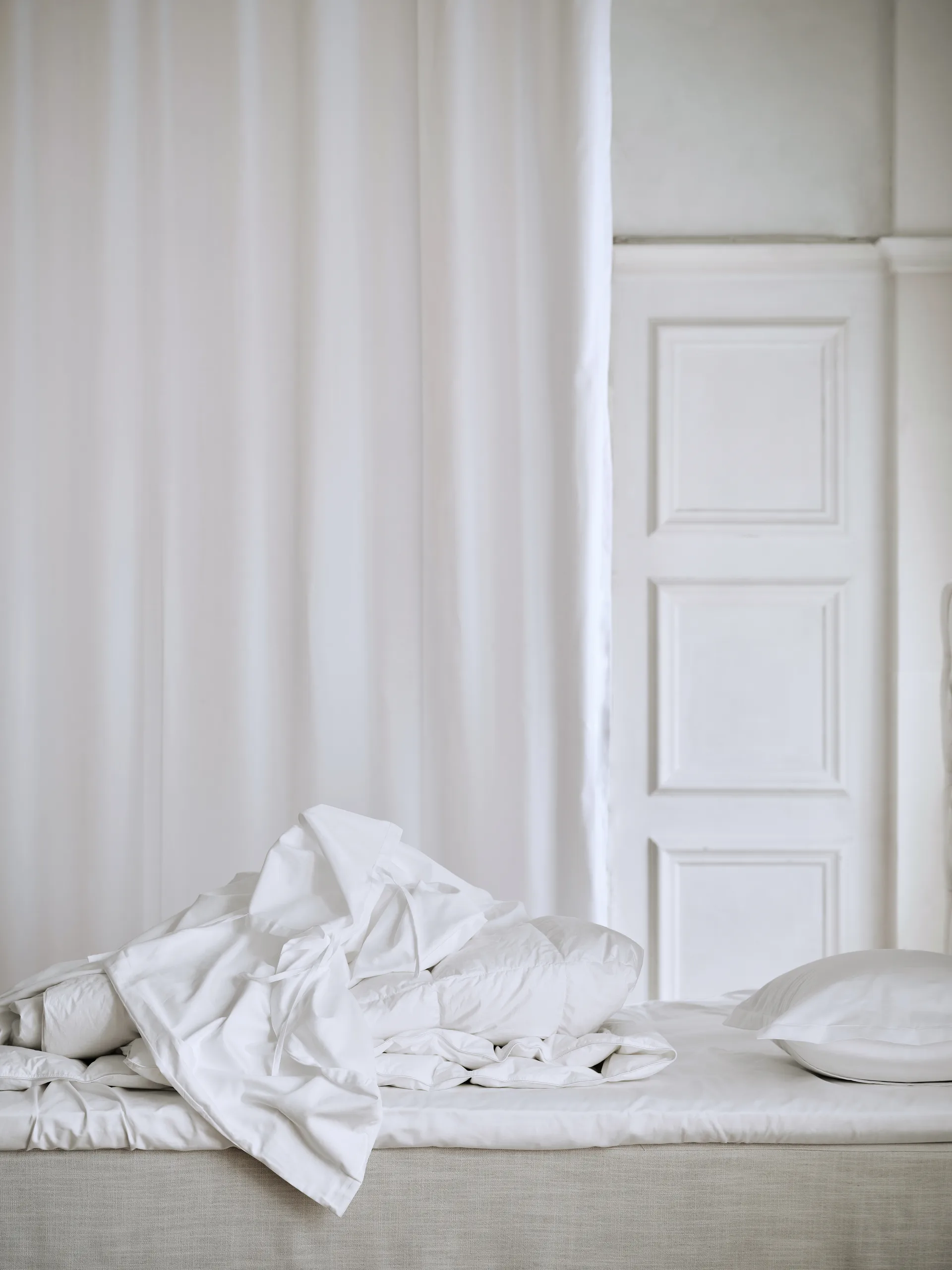 Satina ピローケース EKO, White, 50x60 cm Mille Notti