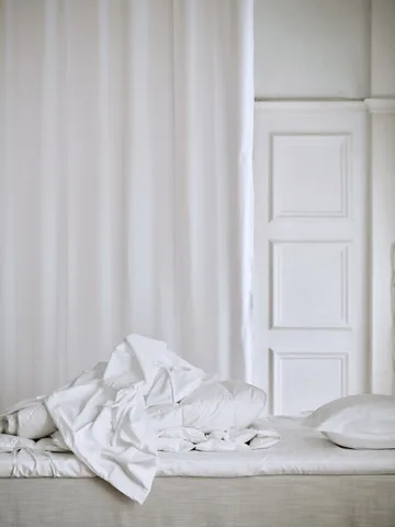 Satina ピローケース EKO - White, 50x60 cm - Mille Notti