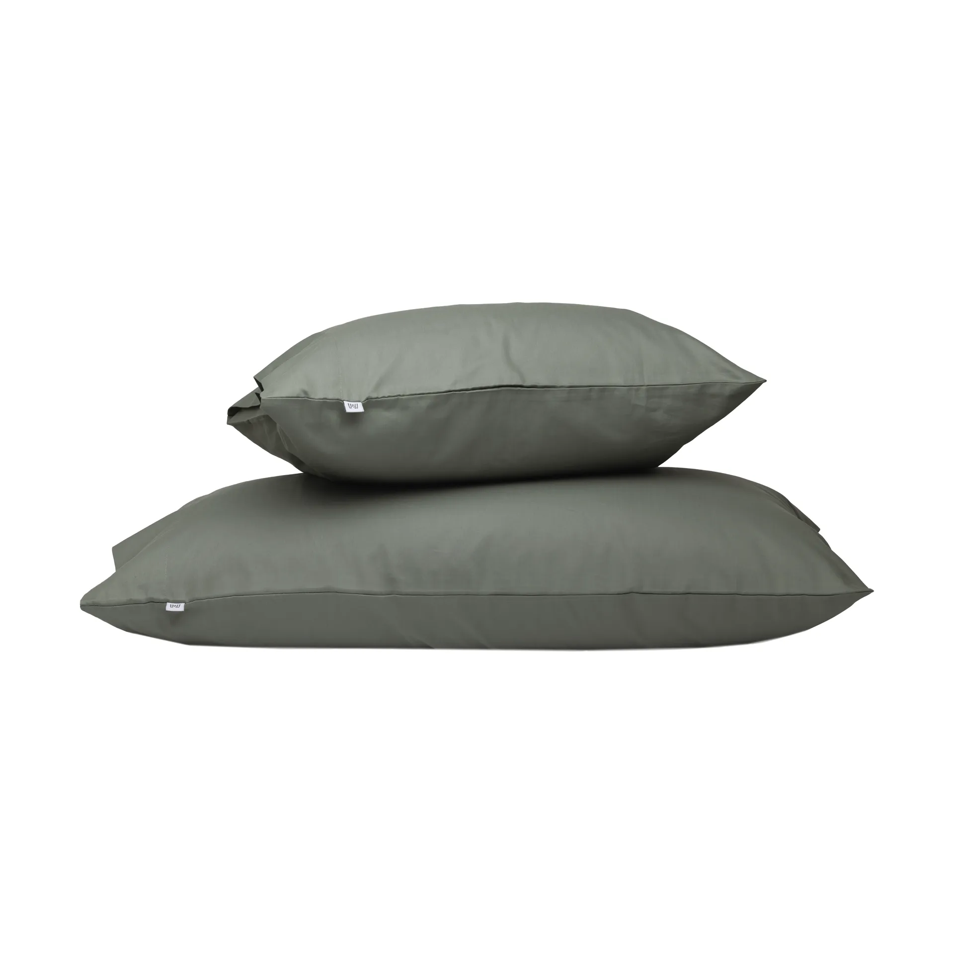 Satina プレーンピローケース, Green, 50x90 cm Mille Notti