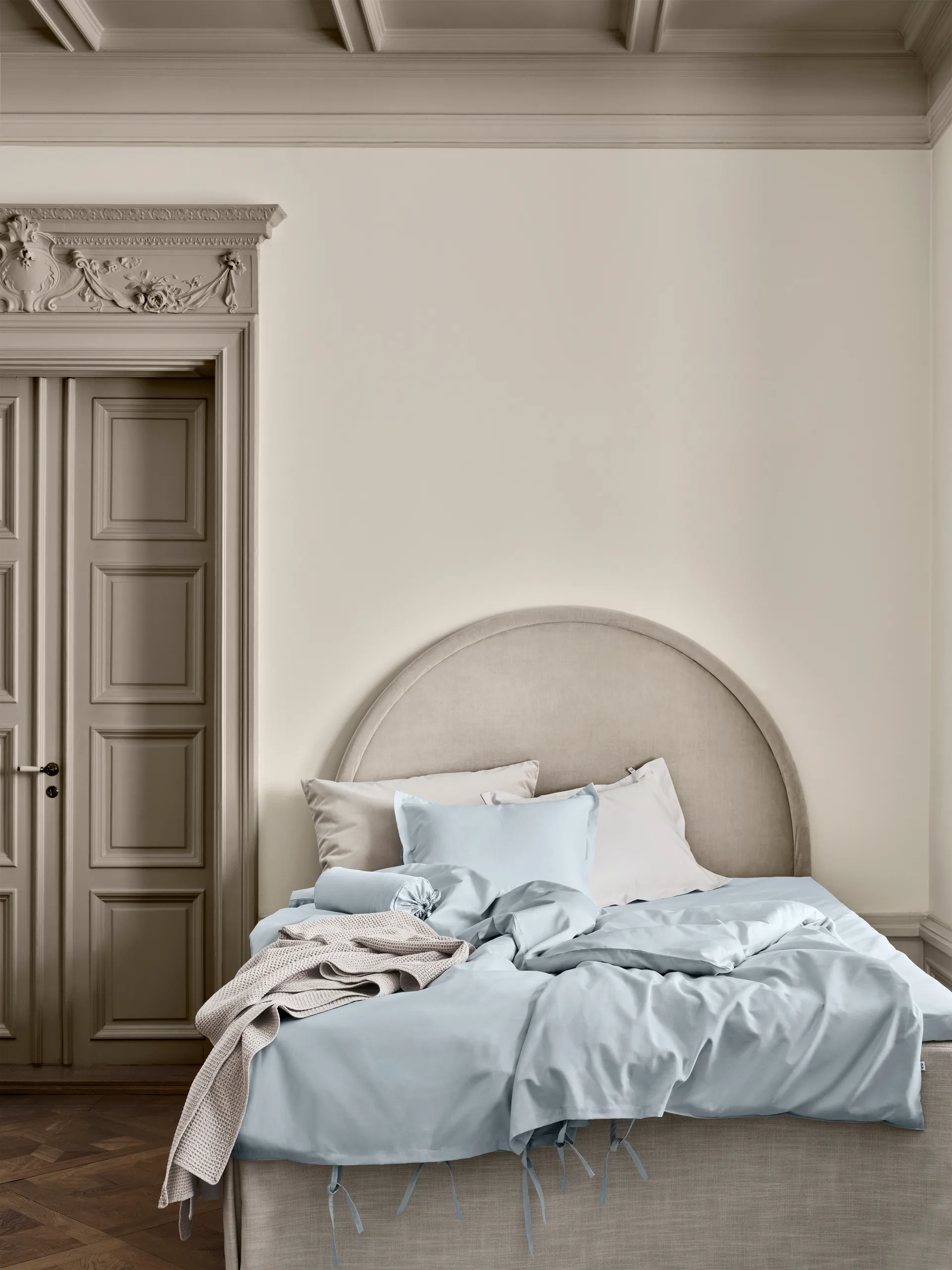 Satina プレーンピローケース, Light blue, 50x90 cm Mille Notti