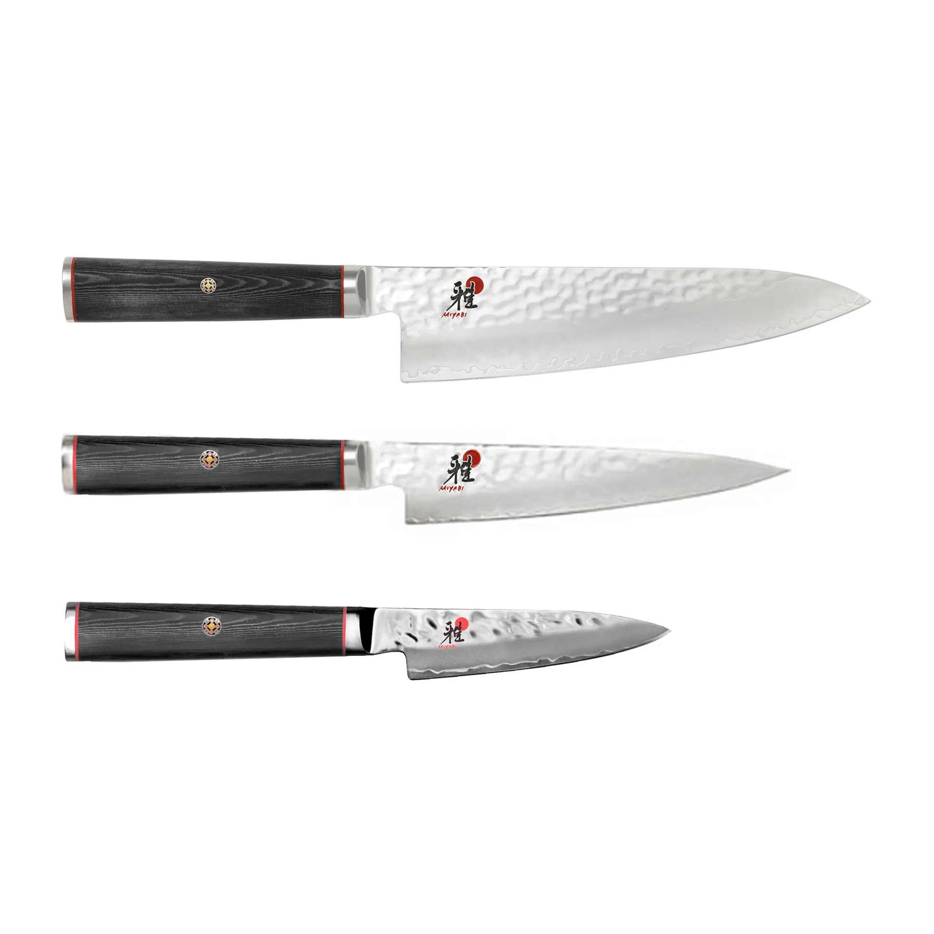 Miyabi Mizu 5000MCT ナイフセット 3ピース, Wood Miyabi | ミヤビ
