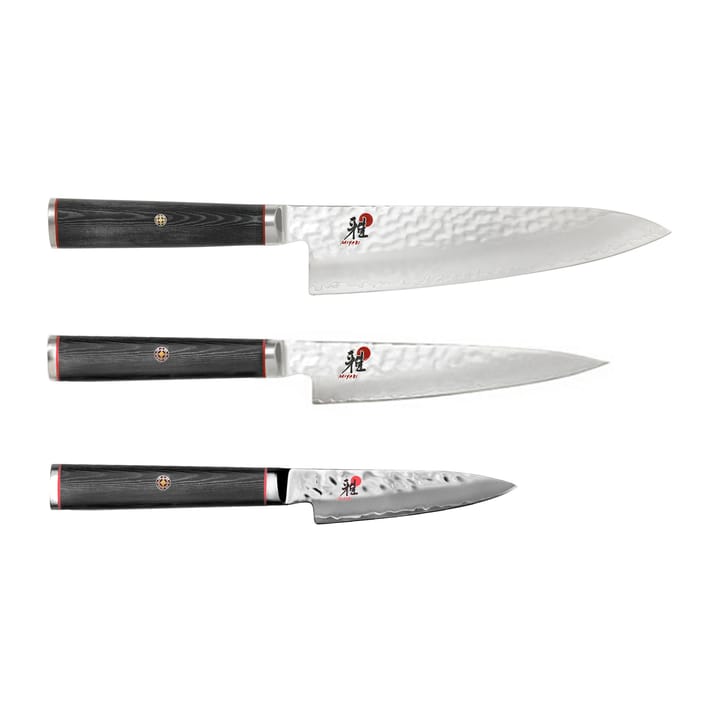 Miyabi Mizu 5000MCT ナイフセット 3ピース, Wood Miyabi | ミヤビ