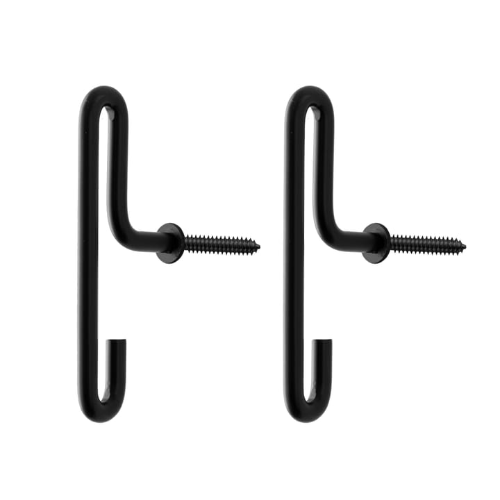 Moebe ウォールフック スモール 2- pack - Black - MOEBE | ムーベ