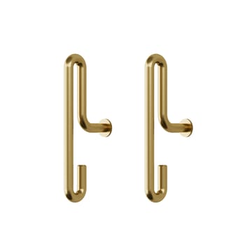 Moebe ウォールフック スモール 2- pack - matte gold - MOEBE | ムーベ