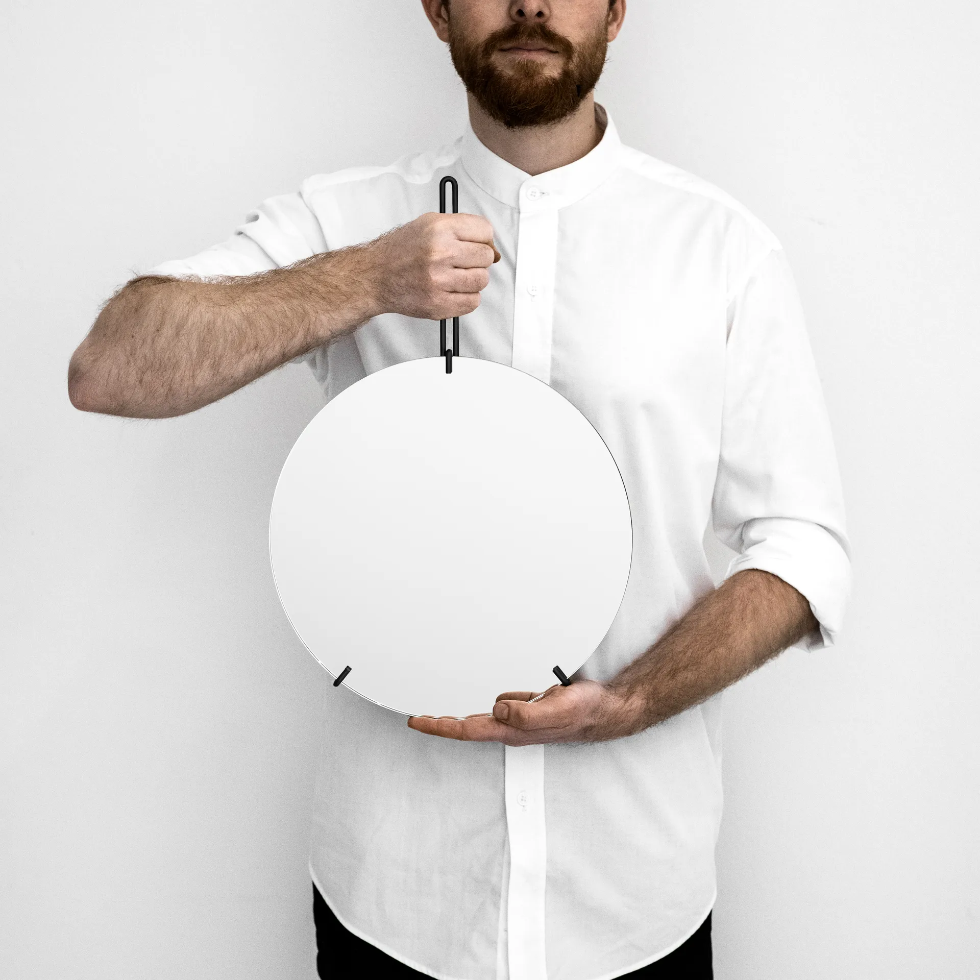 Moebe ウォールミラー Ø 30 cm, Black MOEBE | ムーベ