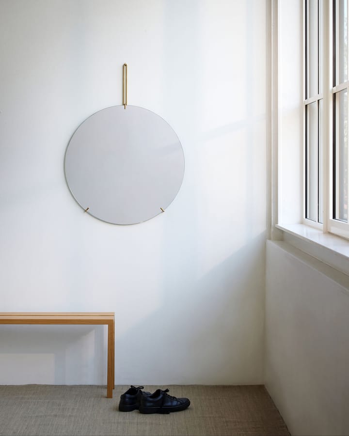 Moebe ウォールミラー Ø70 cm, Stainless steel MOEBE | ムーベ