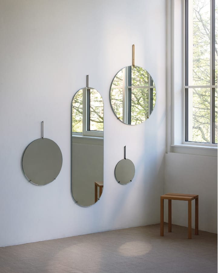 Moebe ウォールミラー Ø70 cm, Stainless steel MOEBE | ムーベ