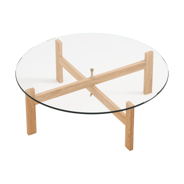 Moebe ラウンドコーヒーテーブル Ø88 cm - Oak - MOEBE | ムーベ
