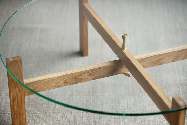 Moebe ラウンドコーヒーテーブル Ø88 cm, Oak MOEBE | ムーベ