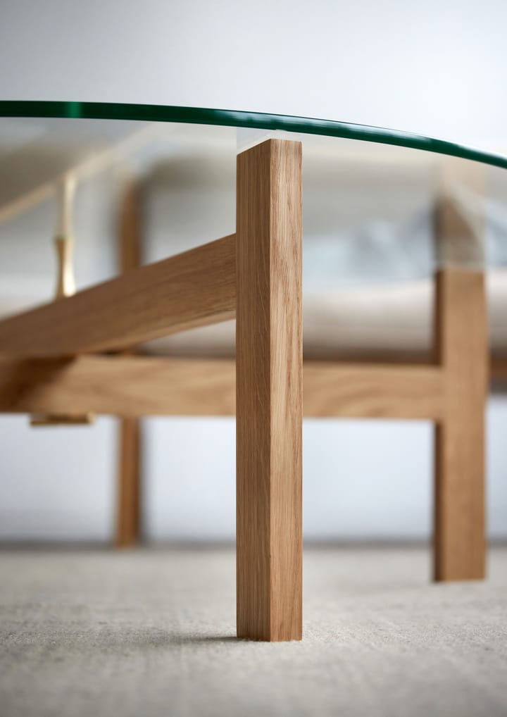 Moebe ラウンドコーヒーテーブル Ø88 cm, Oak MOEBE | ムーベ