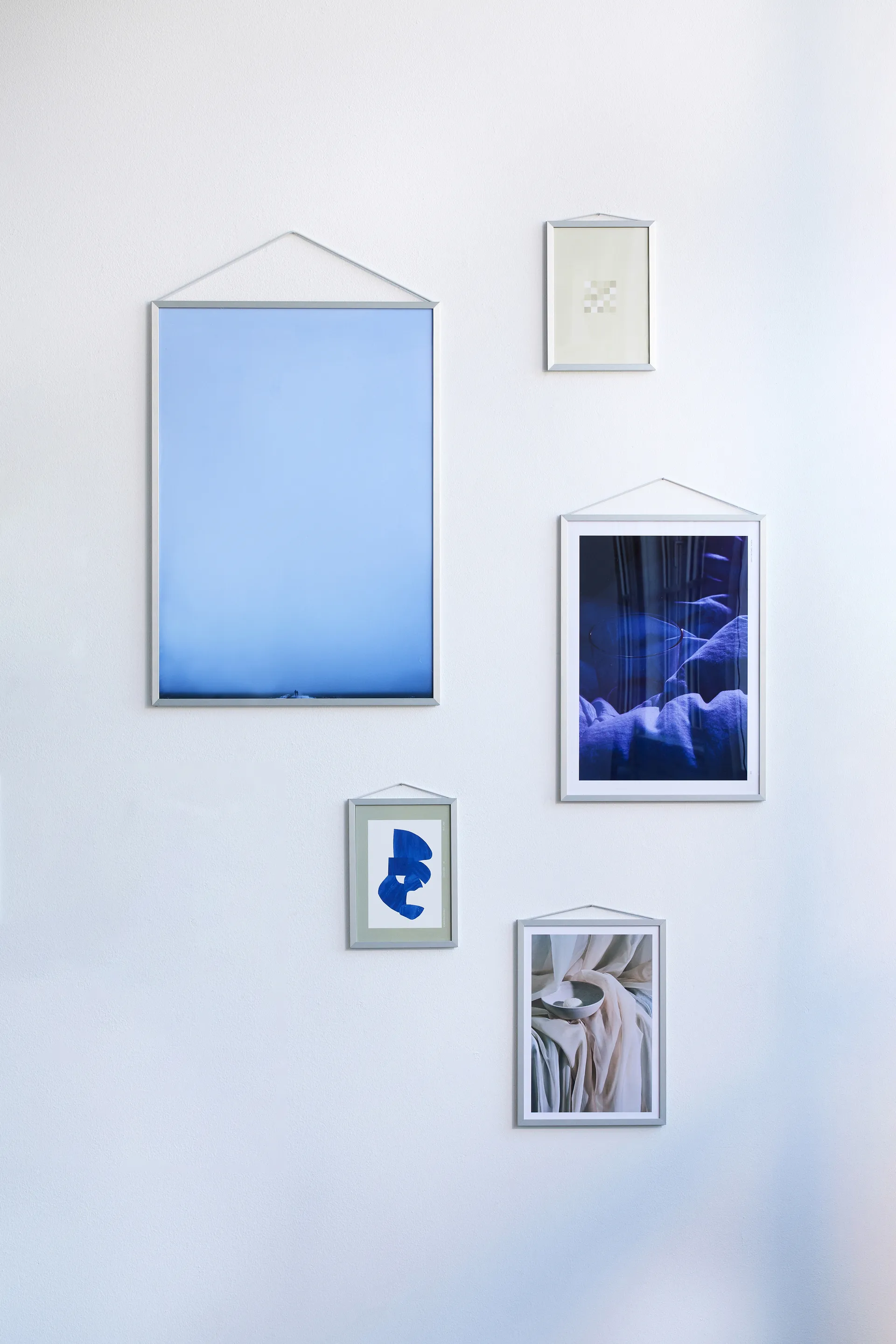 Moebe フレーム A4 22.6x31.3 cm, Brushed aluminium MOEBE | ムーベ