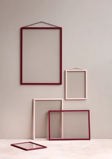 Moebe フレーム A4 22.6x31.3 cm - Transparent. Red - MOEBE | ムーベ