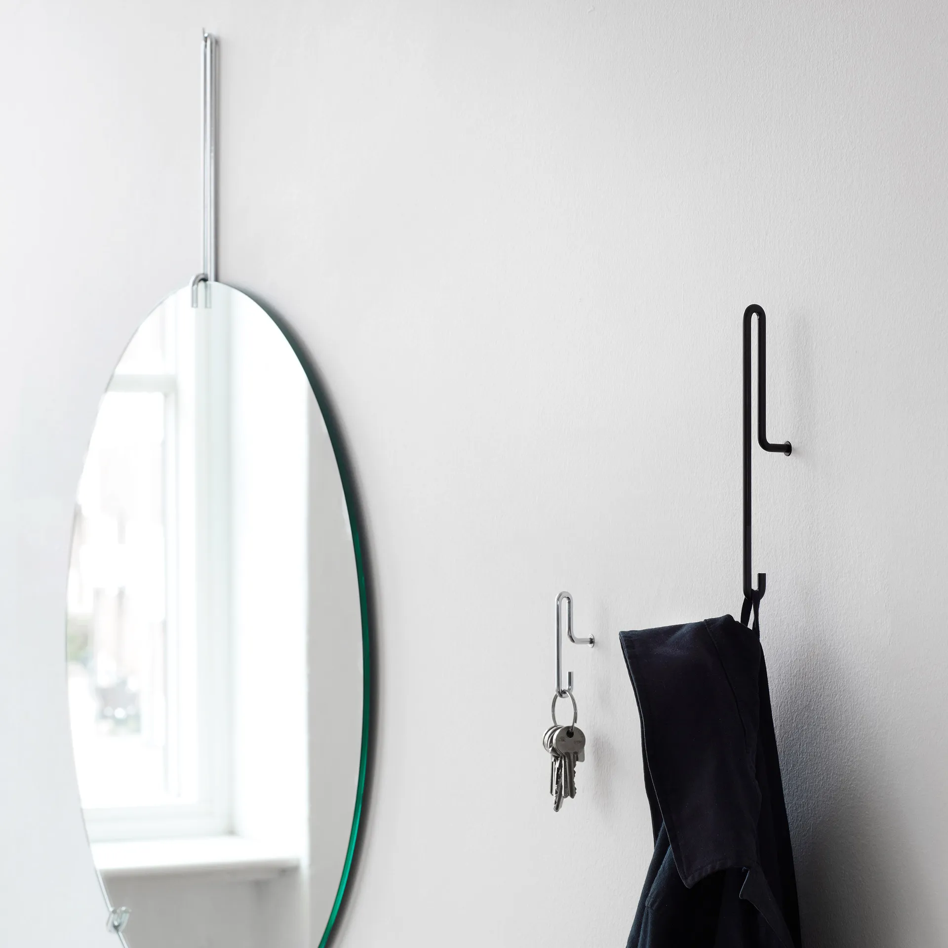 Moebe ウォールフック ラージ, Black MOEBE | ムーベ