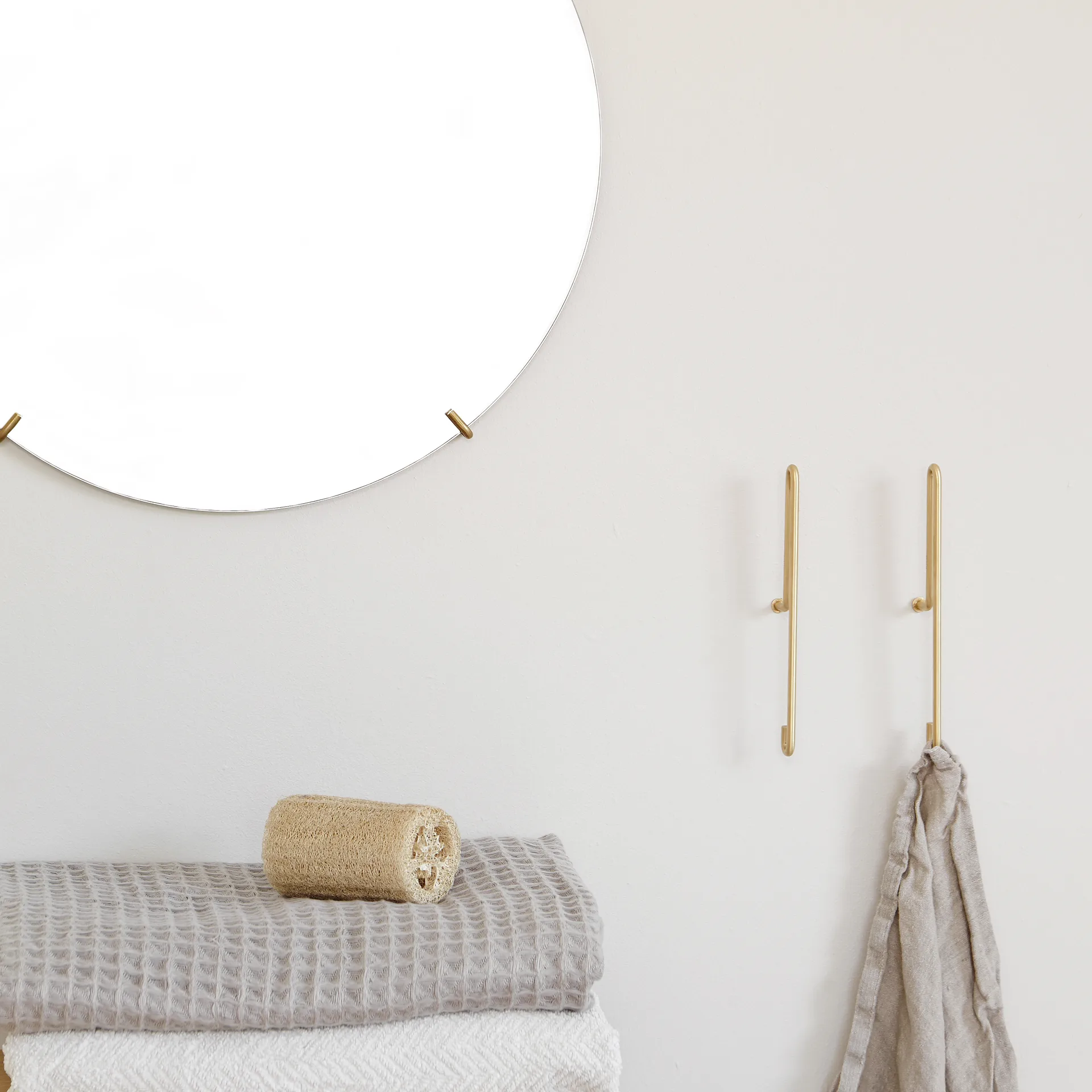 Moebe ウォールフック ラージ, matte gold MOEBE | ムーベ