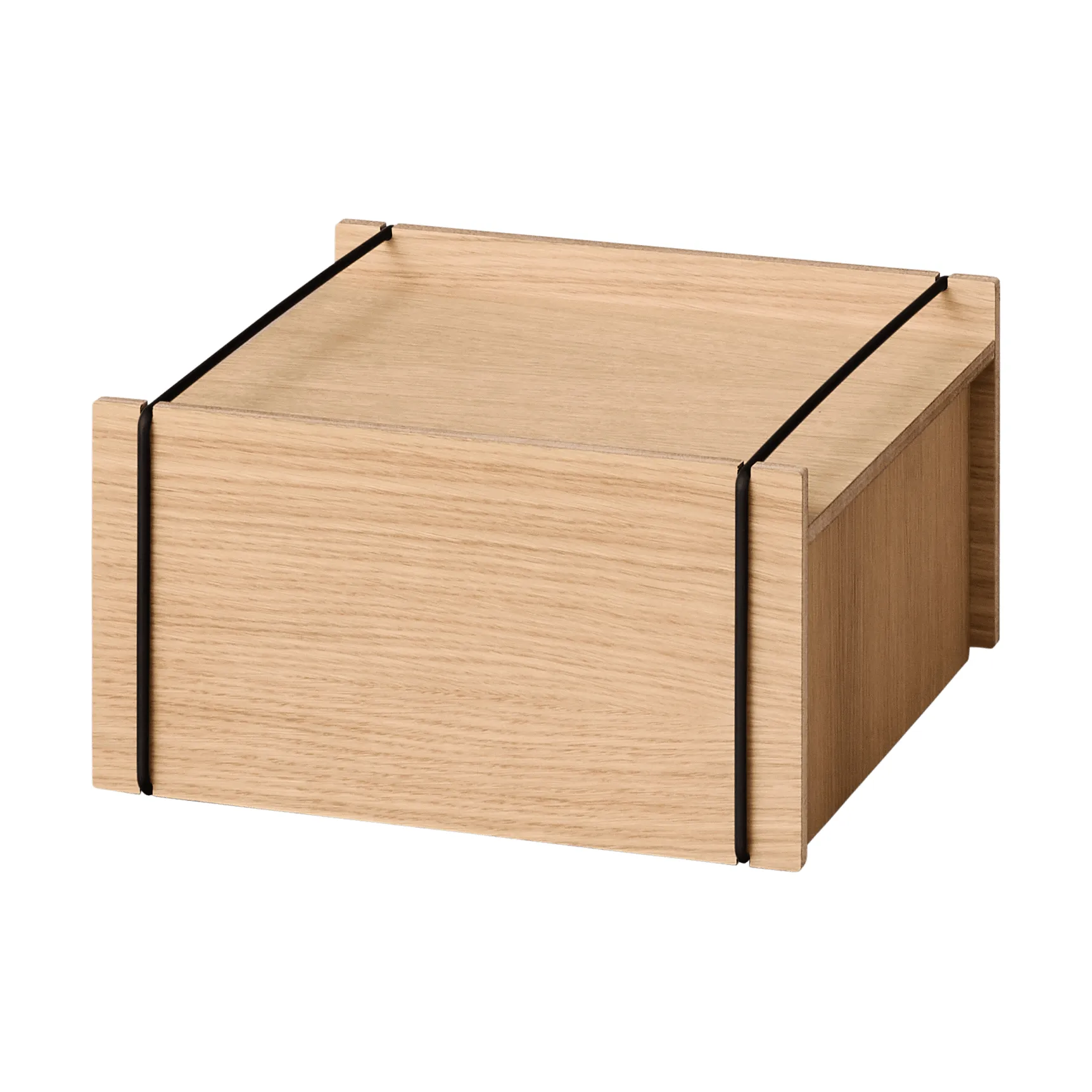 Moebe 収納ボックス, Oiled oak-black, small, 16,5x30x31 cm MOEBE | ムーベ