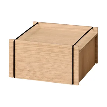 Moebe 収納ボックス - Oiled oak-black, small, 16,5x30x31 cm - MOEBE | ムーベ