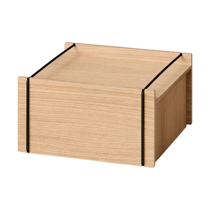 Moebe 収納ボックス - Oiled oak-black, small, 16,5x30x31 cm - MOEBE | ムーベ