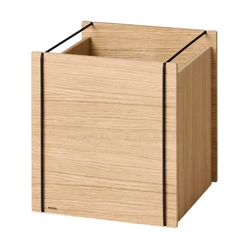 Moebe 収納ボックス - Oiled oak-black, square, 33x30x31 cm - MOEBE | ムーベ