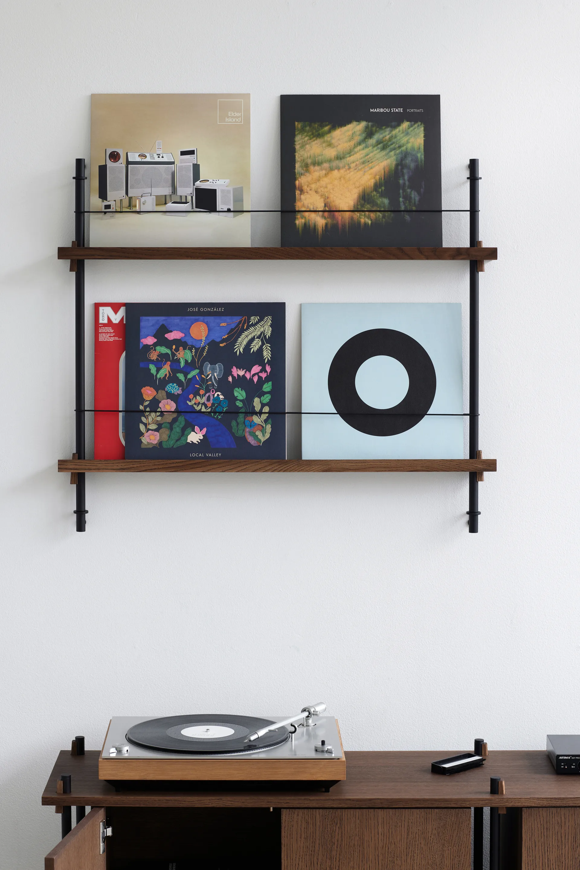 Moebe マガジンラック, Smoked oak-white MOEBE | ムーベ