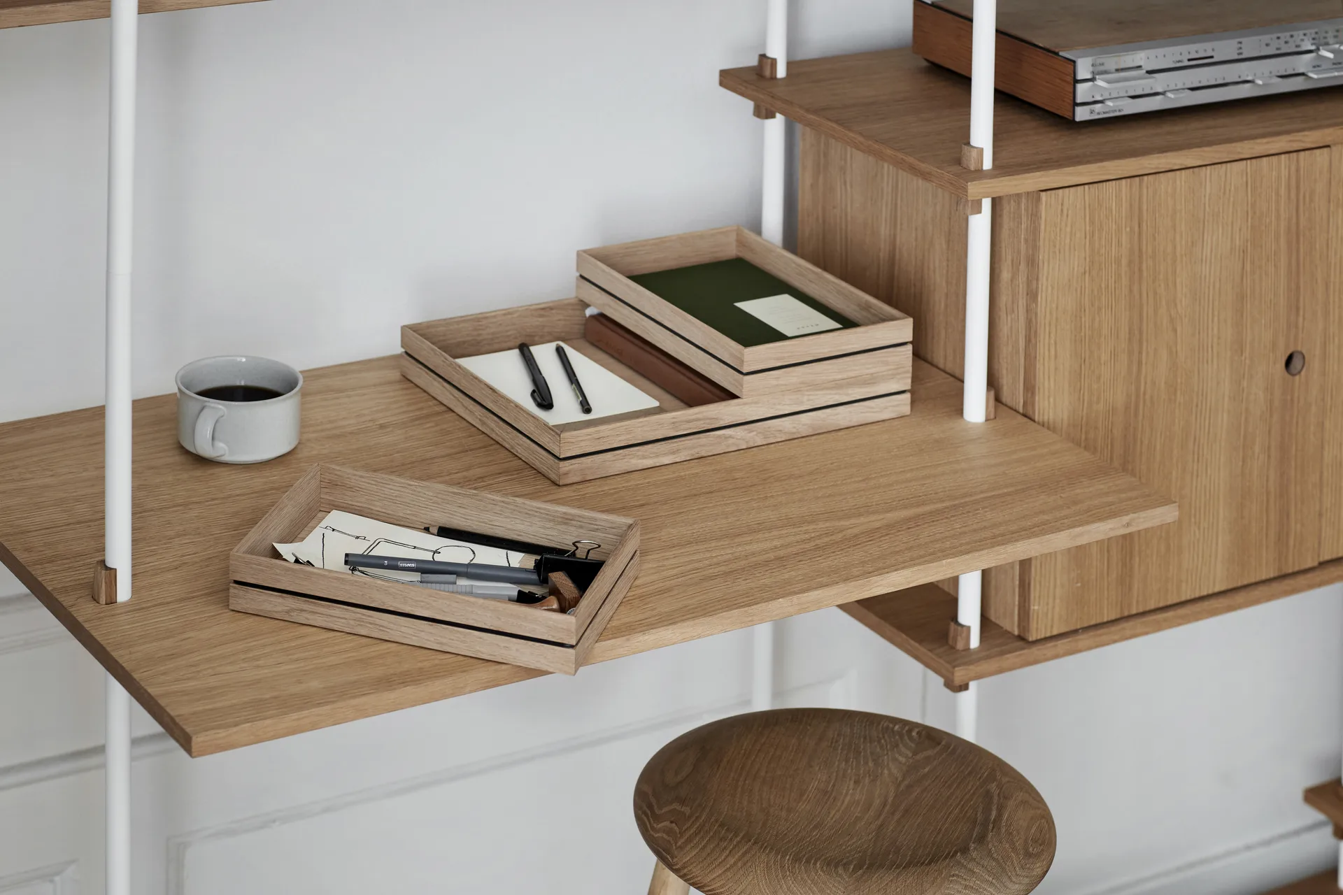 Organise 収納ボックス 25x34 cm, Wood MOEBE | ムーベ