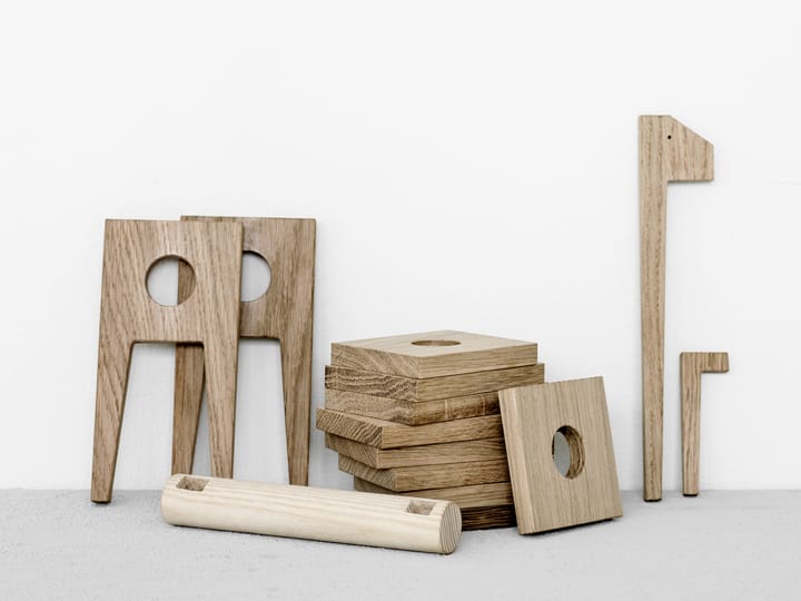 Polygrif オークスカルプチャー 21x32 cm, Wood. black MOEBE | ムーベ