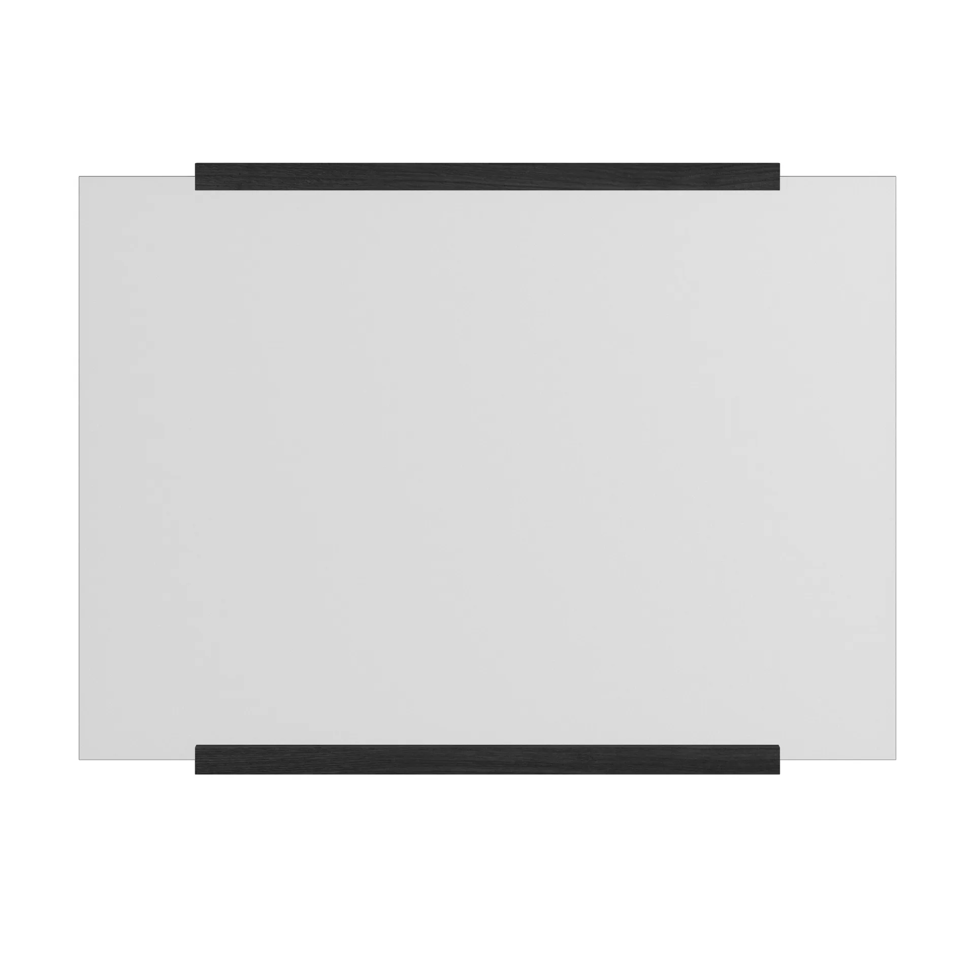 Rectangular 壁掛けミラー 30x40 cm, Black MOEBE | ムーベ