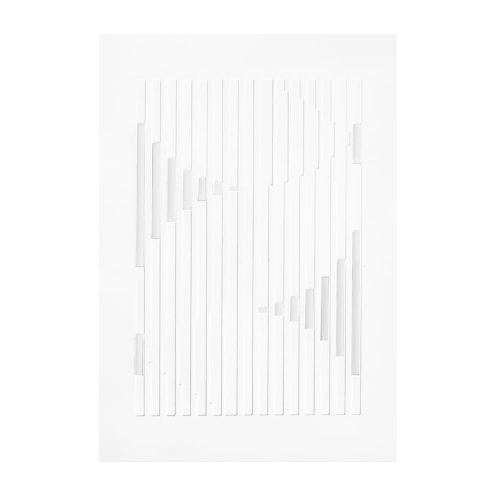 Relief アートワーク オーガニックライン 14.8x21 cm - Off White - MOEBE | ムーベ