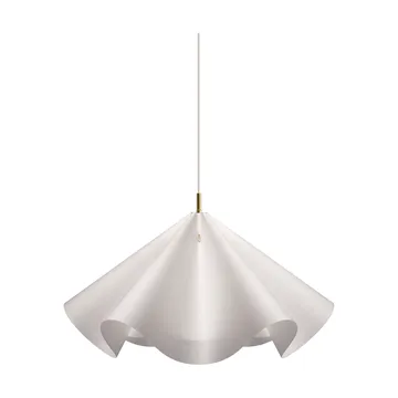 Sinuate ペンダントランプ - White-brass, large Ø75x40 cm - MOEBE | ムーベ