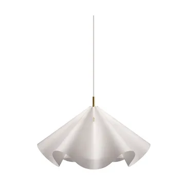 Sinuate ペンダントランプ - White-brass, medium Ø60x30 cm - MOEBE | ムーベ