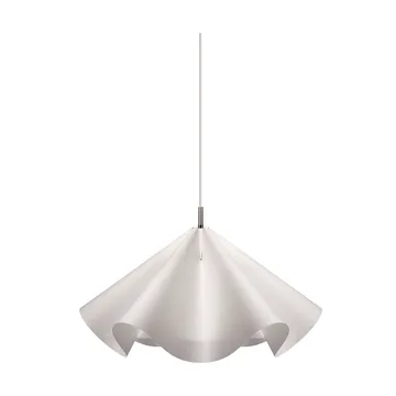 Sinuate ペンダントランプ - White-stainless steel, medium Ø60x30 cm - MOEBE | ムーベ