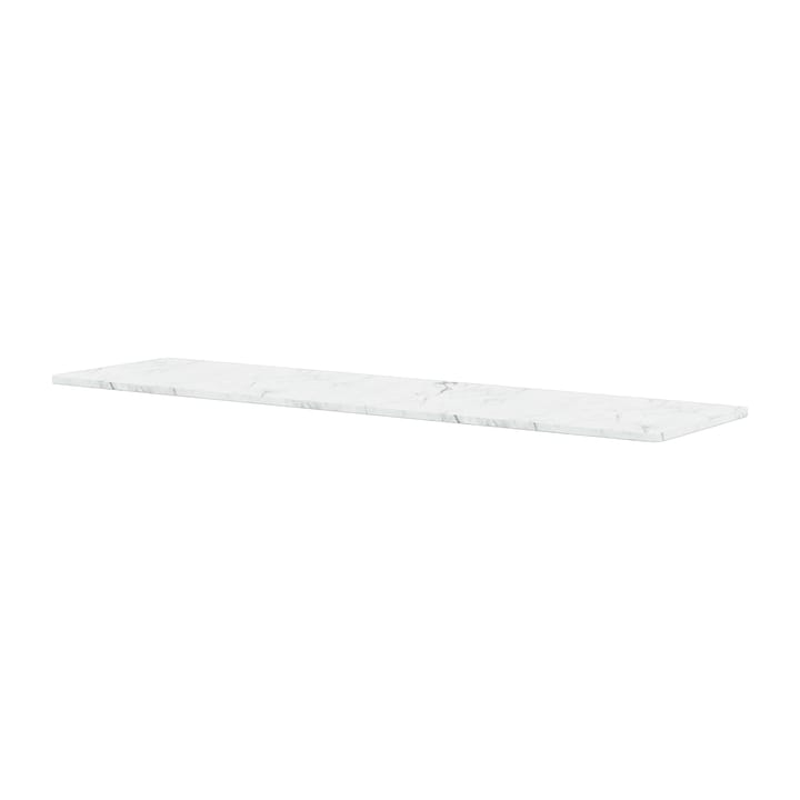 パントンワイヤー トップパネル (天板) 18,8x70 cm - White marble - Montana