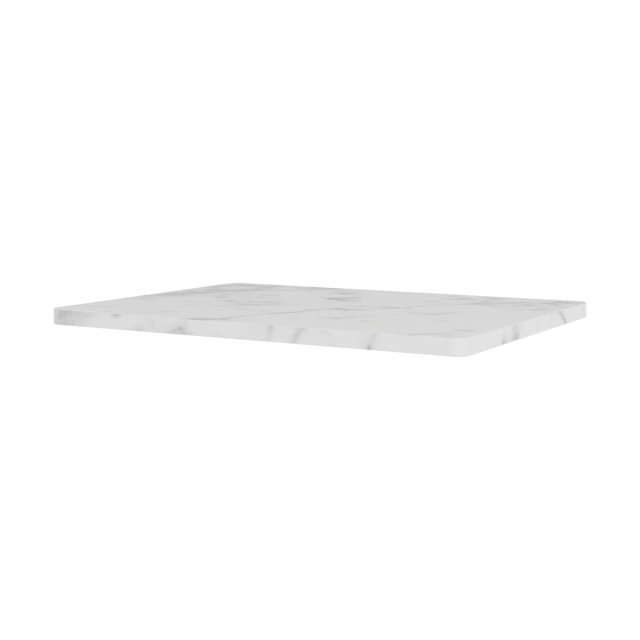 パントンワイヤー トップパネル (天板) 34,8x25,7 cm - White marble - Montana
